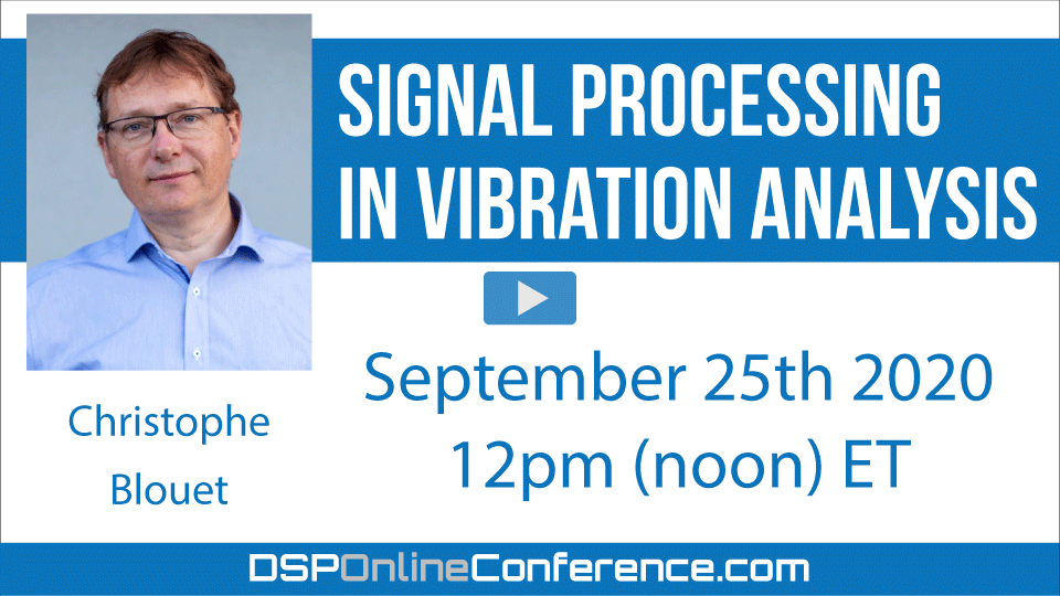 Signal processing in Vibration analysis