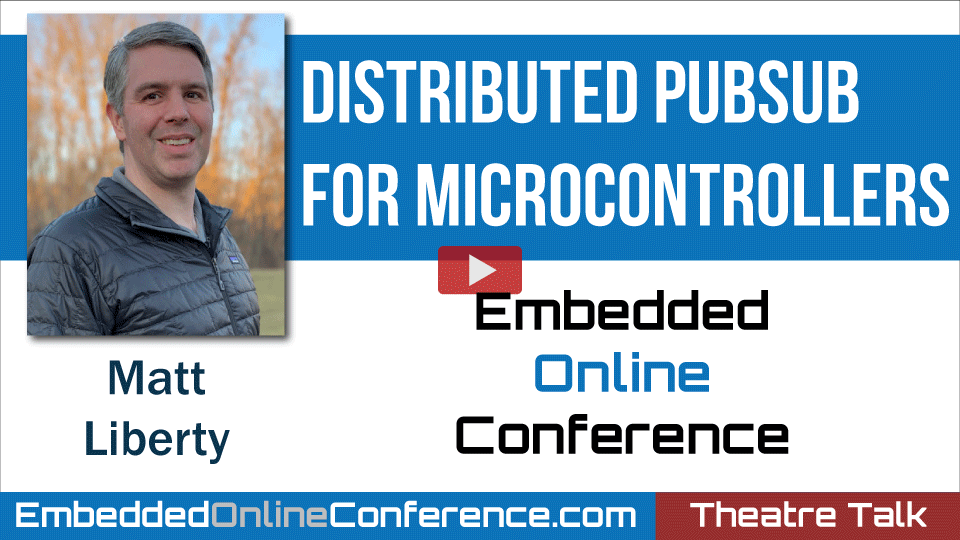 Distributed PubSub for Microcontrollers