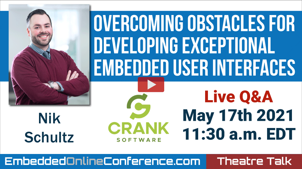 Live Q&A - Overcoming Obstacles for Developing Exceptional Embedded User Interfaces