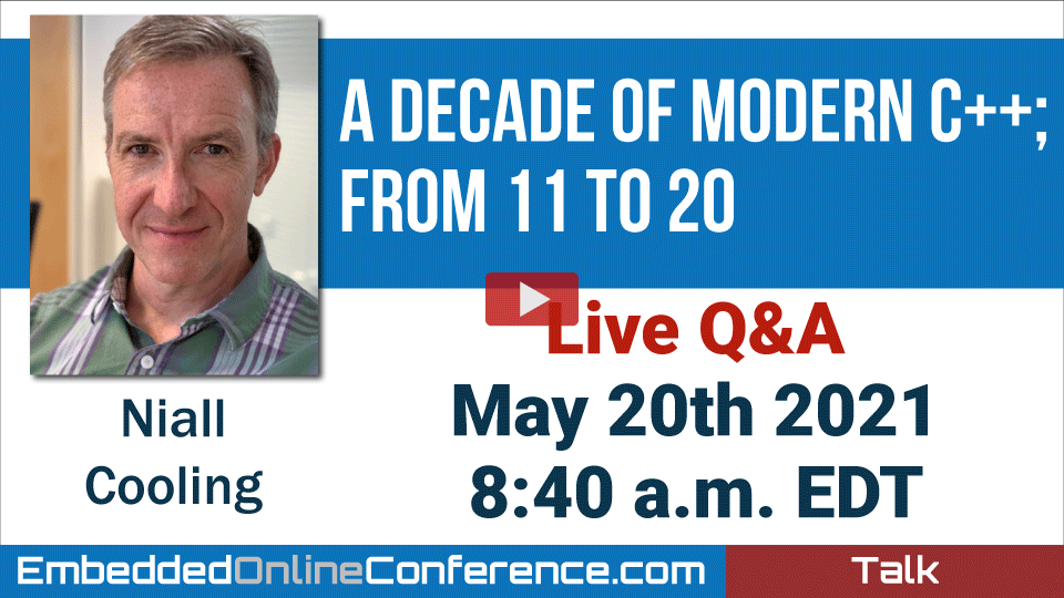 Live Q&A - A decade of Modern C++; from 11 to 20