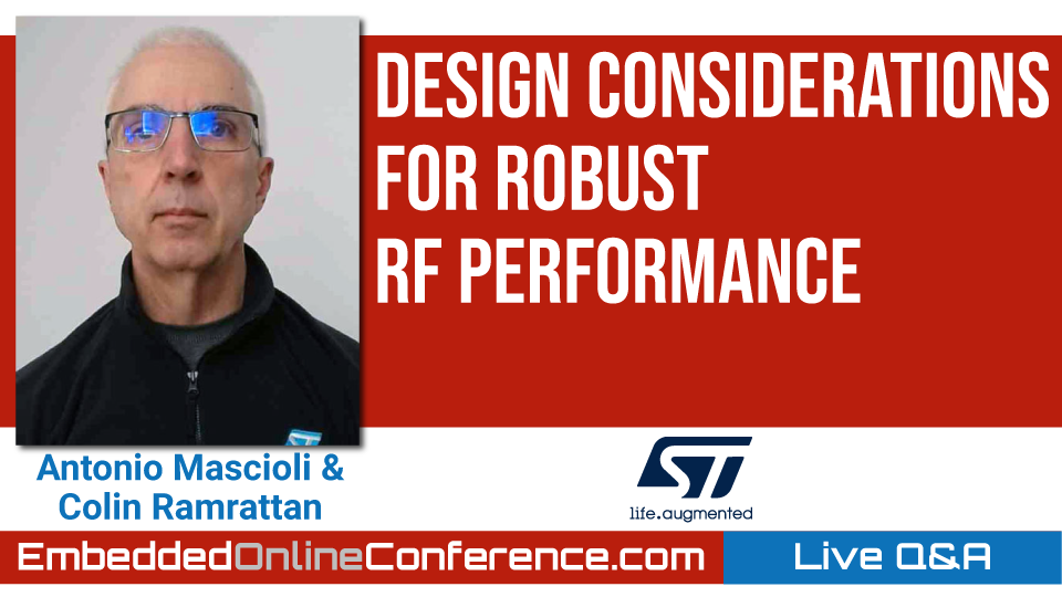 Live Q&A - Design Considerations for Robust RF Performance