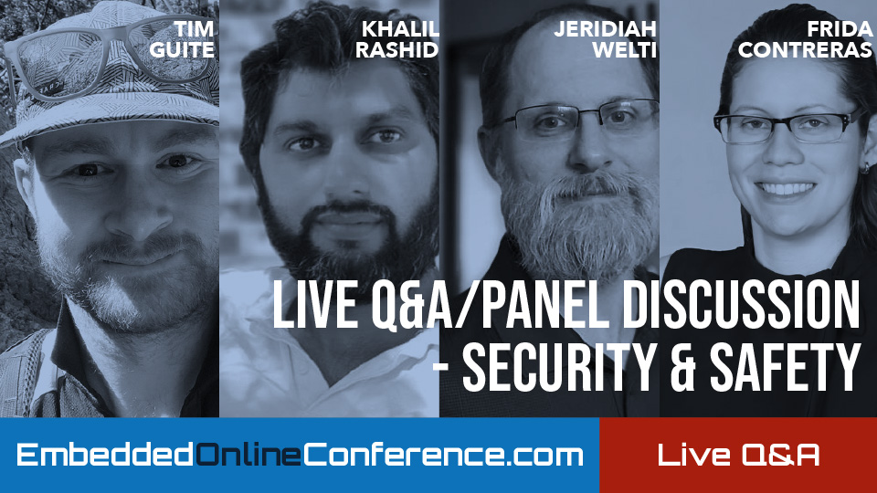 Live Q&A & Panel Discussion - Security & Safety Track