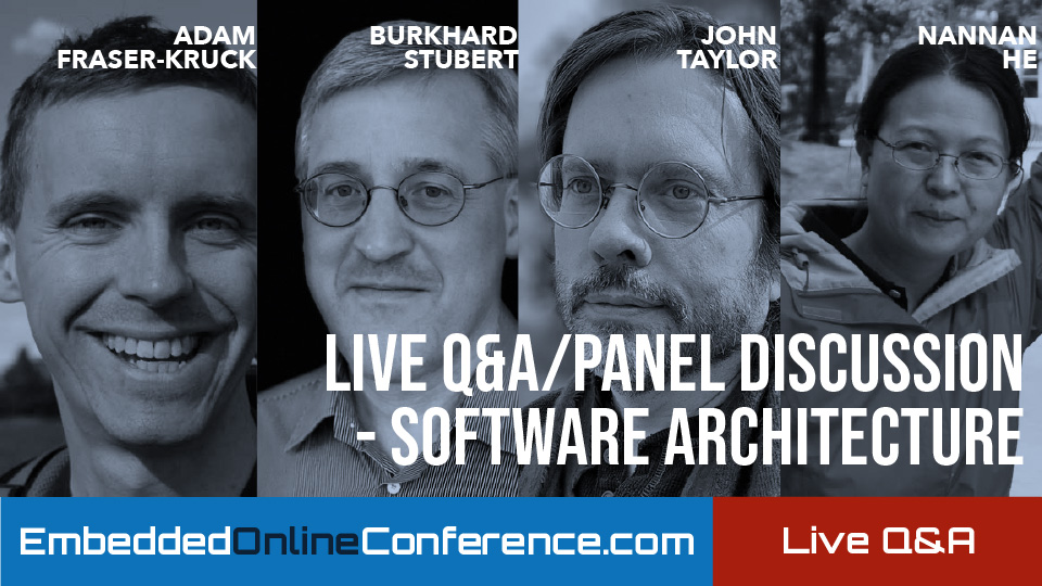 Live Q&A & Panel Discussion - Software Architecture Track